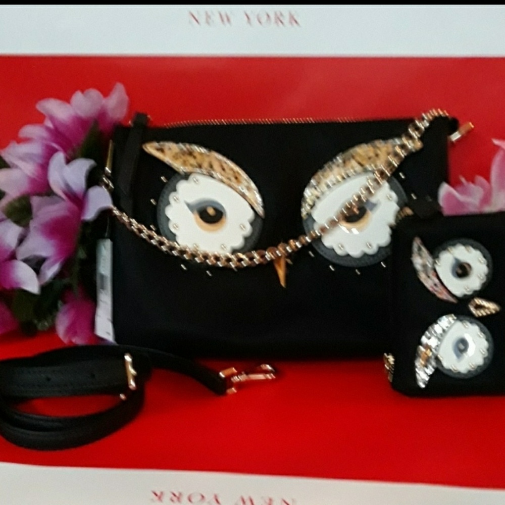 Kate Spade crossbody purse bag w/ wallet set